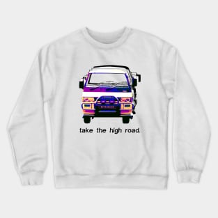 Delica on High. Crewneck Sweatshirt